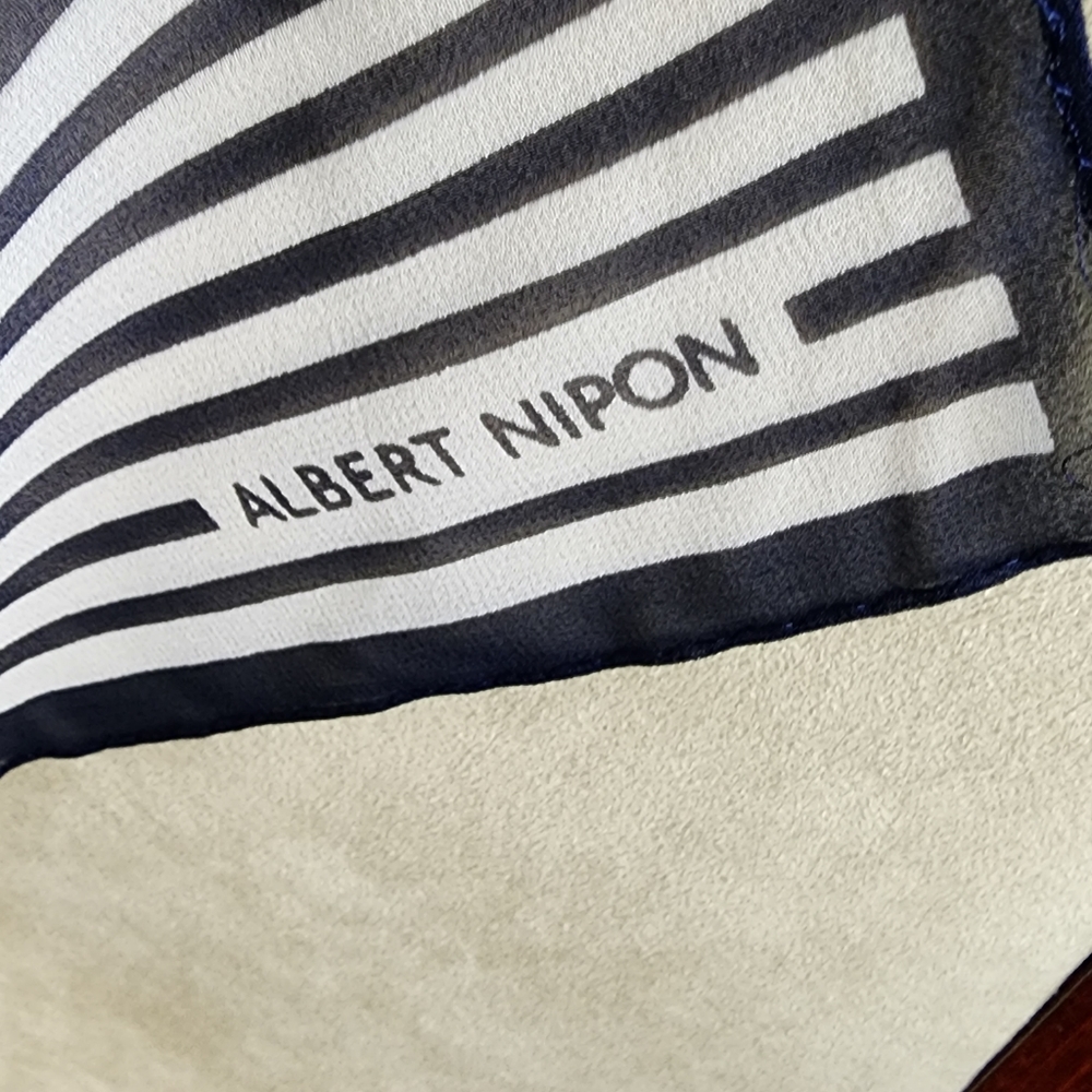 Albert Nipon for Collection XIIX Silk Scarf. - Picture 7 of 11